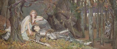 La Belle Dame Sans Merci by Henry Meynell Rheam